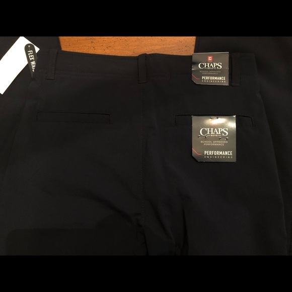 NWT Chaps Navy Blue Uniform Pants - Size 12 - Picture 4 of 4